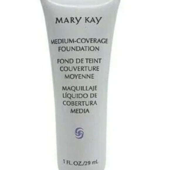 Mary Kay Medium Coverage Ivory 100 Liquid Foundation 1 OZ Gray CAP - Picture 4 of 5